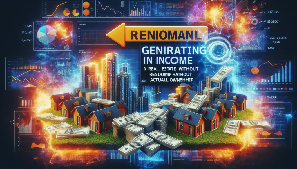 Generating Income in Real Estate without Having Ownership