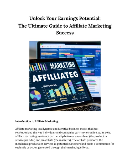 Unlock Your Sites Earning Potential: Affiliate Marketing for Tech Review Sites